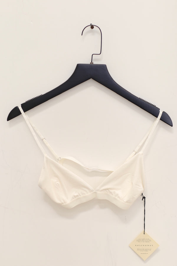 BASERANGE Mississippi bra narrow series collection bamboo fiber bamboo cotton soft underwear France BAS-BRMI-BL-000-UNDYED